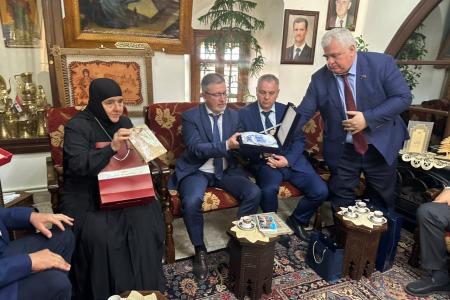 Продолжается работа К.К.  Тайсаева в Сирии