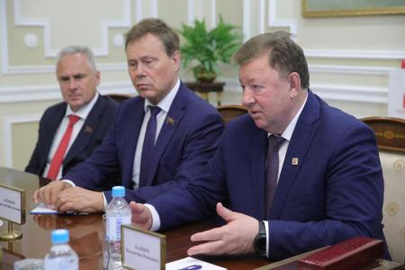 Состоялась встреча В.И. Кашина В.И. с Губернатором Ростовской области В.Ю. Голубевым