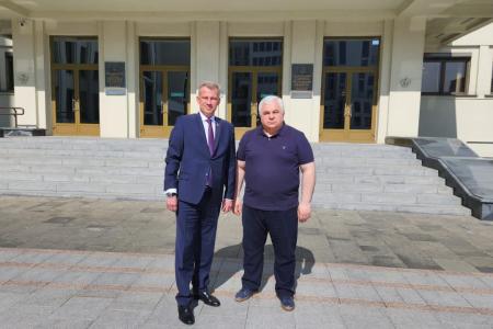 Казбек Тайсаев прибыл в Республику Беларусь
