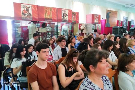 Ставропольский край. Организация «Дети войны» провела урок мужества для студентов