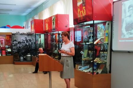 Ставропольский край. Организация «Дети войны» провела урок мужества для студентов