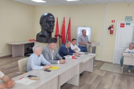 Депутат Государственной Думы С.М. Пантелеев принял участие в работе IX совместного Пленума Комитета и КРК Ленинградского областного отделения КПРФ