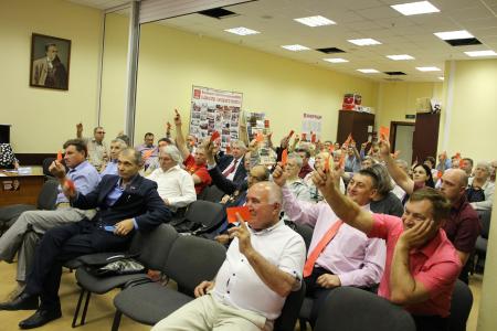 Конференция Воронежского областного отделения КПРФ выдвинула А.И. Рогатнева кандидатом на должность губернатора