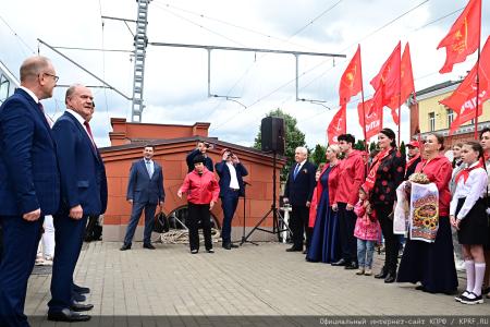 Начался рабочий визит Г.А. Зюганова в Орловскую область