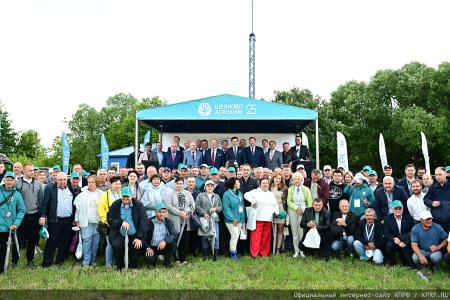 Делегация КПРФ во главе с Г.А. Зюгановым посетила ООО «Дубовицкое» Малоархангельского района Орловской области