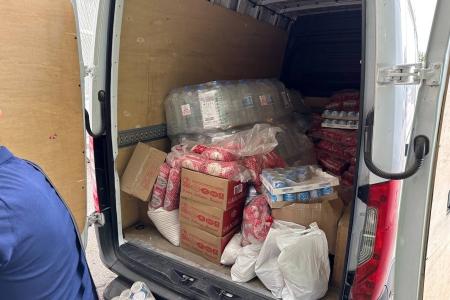 Коммунисты Херсонской области помогают жителям, пострадавшим в результате обстрела села Рыково Генического района