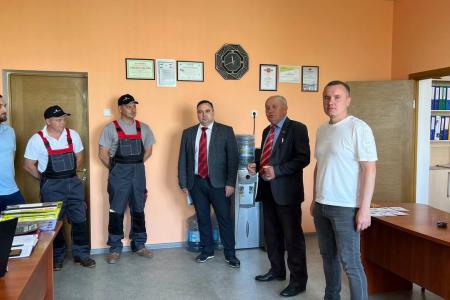 Крымские депутаты-коммунисты Сергей Богатыренко и Василий Саенко посетили ООО ТД «Крым Агро»