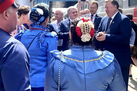 Начался рабочий визит В.И. Кашина в Ростовскую область
