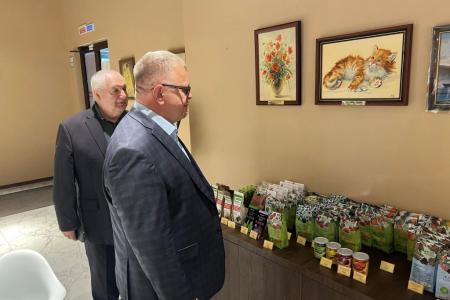 Московская область. Кандидат в Губернаторы Подмосковья от КПРФ Александр Наумов посетил с рабочим визитом предприятие «Конфаэль» в Красногорске