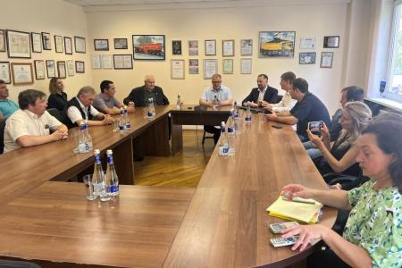 Кандидат в Губернаторы Подмосковья от КПРФ Александр Наумов посетил предприятие «Бецема» в г.о. Красногорск