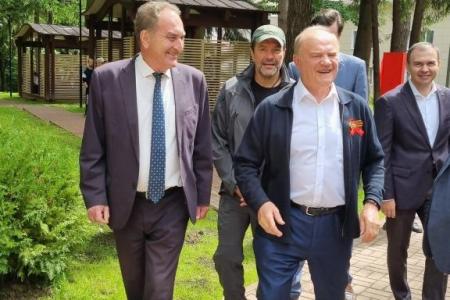 Николай Васильев принял участие в церемонии открытия детского центра «Юный патриот» в оздоровительном комплексе «Снегири»