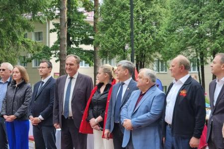 Николай Васильев принял участие в церемонии открытия детского центра «Юный патриот» в оздоровительном комплексе «Снегири»