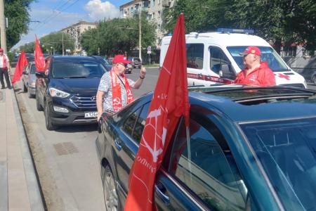 Волгоградская область. КПРФ проводит патриотические авто-мотопробеги «За Родину! За народ России! За нашу Победу!»