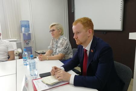 Хакасию с рабочим визитом посетил депутат Государственной Думы Д.А. Парфёнов