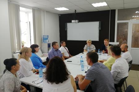 Хакасию с рабочим визитом посетил депутат Государственной Думы Д.А. Парфёнов