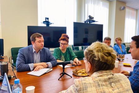 Ольга Алимова находится с визитом во Владимирской области