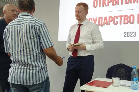 Хакасию с рабочим визитом посетил депутат Государственной Думы Д.А. Парфёнов