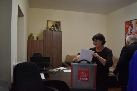 К.К. Тайсаев принял участие во II этапе XXXV конференции Северо-Осетинского республиканского отделения КПРФ