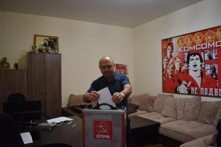 К.К. Тайсаев принял участие во II этапе XXXV конференции Северо-Осетинского республиканского отделения КПРФ