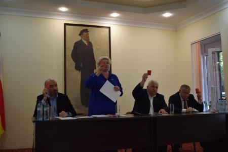 К.К. Тайсаев принял участие во II этапе XXXV конференции Северо-Осетинского республиканского отделения КПРФ