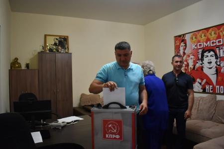 К.К. Тайсаев принял участие во II этапе XXXV конференции Северо-Осетинского республиканского отделения КПРФ