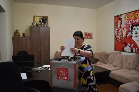 К.К. Тайсаев принял участие во II этапе XXXV конференции Северо-Осетинского республиканского отделения КПРФ