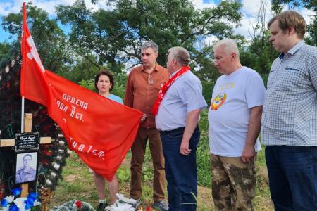 Тамбовская область. Встреча на земле сражающегося Луганска