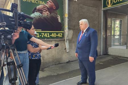 Продолжается рабочая поездка К.К. Тайсаева в Хакасию