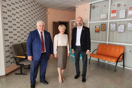 Продолжается рабочая поездка К.К. Тайсаева в Хакасию