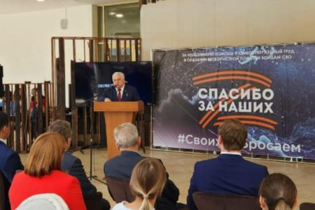 Продолжается рабочая поездка К.К. Тайсаева в Хакасию