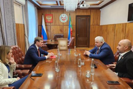 Продолжается рабочая поездка К.К. Тайсаева в Хакасию