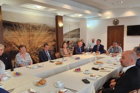 Продолжается рабочая поездка К.К. Тайсаева в Хакасию