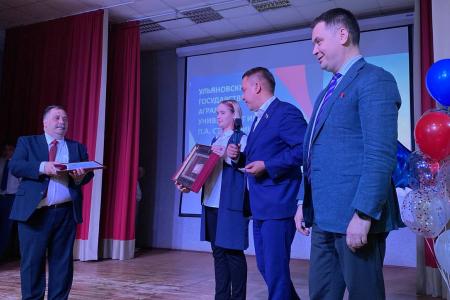 А.М. Гибатдинов поздравил Ульяновскую государственную сельскохозяйственную академию – Ульяновский государственный аграрный университет имени П.А. Столыпина с восьмидесятилетием
