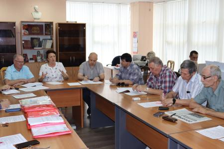 14 июля в Сталинградском обкоме КПРФ состоялось заседание Штаба протестных действий