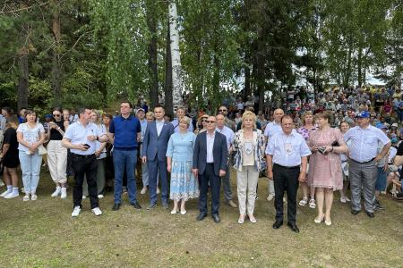Сергей Казанков на празднике «Земля предков»