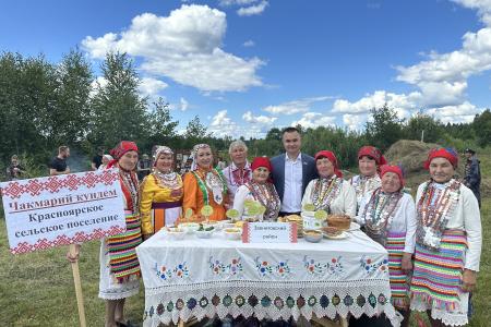 Сергей Казанков на празднике «Земля предков»