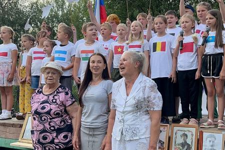 Нижегородская область. Депутат КПРФ Олег Кирица  принял участие в патриотическом концерте «Мы вместе!» в поддержку СВО