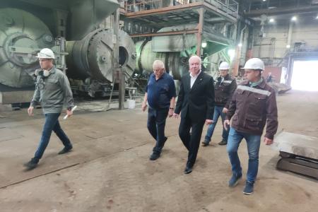Репортаж о рабочей поездке В.И. Соболева в Тюменскую область