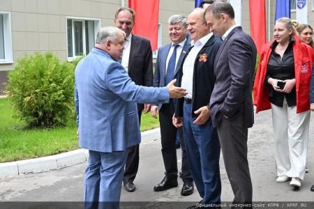 Г.А. Зюганов выступил на открытии детского военно-спортивного лагеря «Юный патриот»