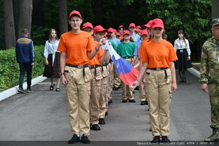 Г.А. Зюганов выступил на открытии детского военно-спортивного лагеря «Юный патриот»