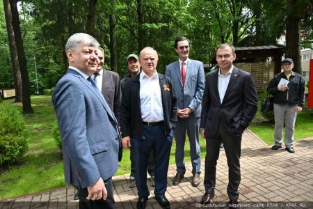 Г.А. Зюганов выступил на открытии детского военно-спортивного лагеря «Юный патриот»