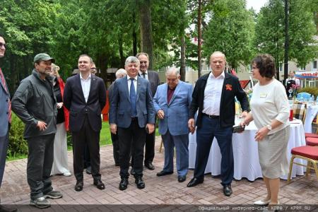 Г.А. Зюганов выступил на открытии детского военно-спортивного лагеря «Юный патриот»