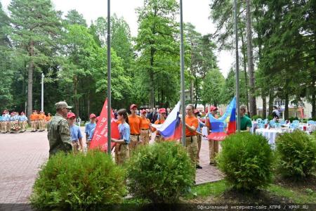 Г.А. Зюганов выступил на открытии детского военно-спортивного лагеря «Юный патриот»