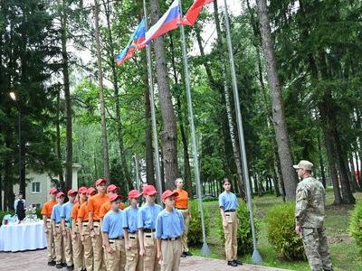Г.А. Зюганов выступил на открытии детского военно-спортивного лагеря «Юный патриот»