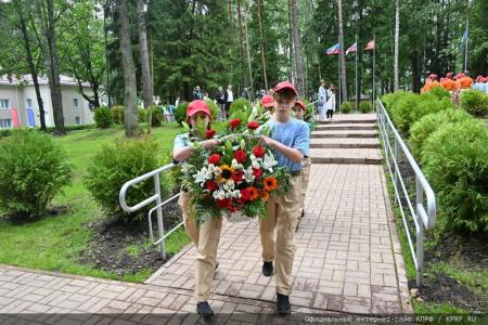 Г.А. Зюганов выступил на открытии детского военно-спортивного лагеря «Юный патриот»