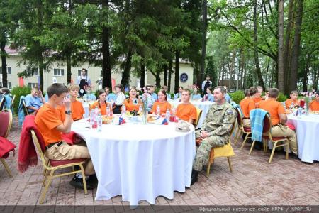 Г.А. Зюганов выступил на открытии детского военно-спортивного лагеря «Юный патриот»