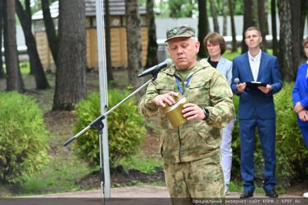 Г.А. Зюганов выступил на открытии детского военно-спортивного лагеря «Юный патриот»
