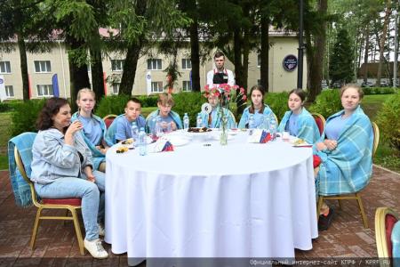 Г.А. Зюганов выступил на открытии детского военно-спортивного лагеря «Юный патриот»