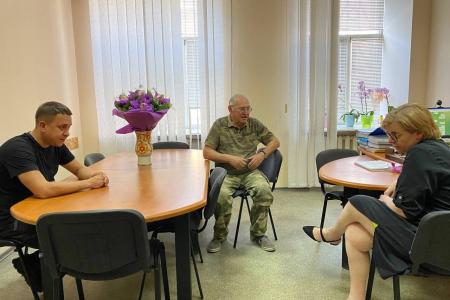 Репортаж о рабочей поездке сенатора Айрата Гибатдинова в Донецкую Народную Республику