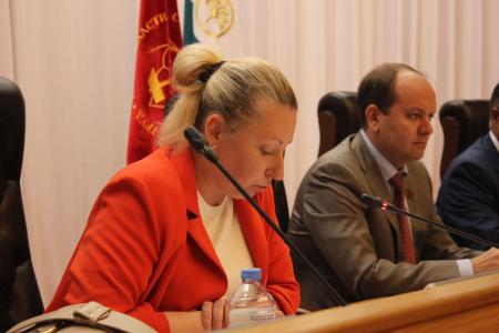 Александр Ющенко и Мария Дробот выступили на XXIX (внеочередной) башкирской республиканской конференции